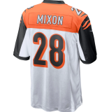 Popular Men's Joe Mixon #28 Chicago Bears American Football Jersey Stitched Black 