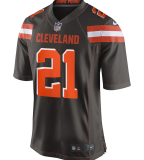 Popular Men's Denzel Ward #21 Cleveland Browns American Football Jersey Stitched 