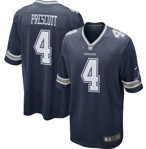 Popular Men's Dak Prescott #4 Dallas Cowboys American Football Jersey Stitched