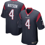 Hot Sale Men's Deshaun Watson #4 Houston Texans American Football Jersey Stitched