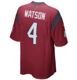 Hot Sale Men's Deshaun Watson #4 Houston Texans American Football Jersey Stitched