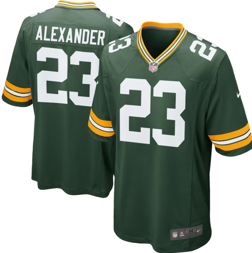Hot Sale Men's Jaire Alexander #23 Green Bay Packers American Football Jersey Stitched