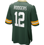 Popular Men's Aaron Rodgers #12 Green Bay Packers American Football Jersey Stitched