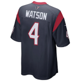Hot Sale Men's Deshaun Watson #4 Houston Texans American Football Jersey Stitched