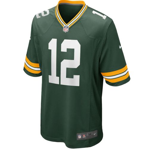 Popular Men's Aaron Rodgers #12 Green Bay Packers American Football Jersey Stitched