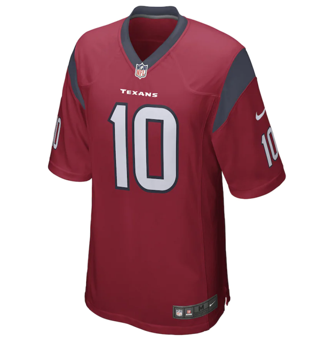 Hot Sale Men's DeAndre Hopkins #10 Houston Texans American Football Jersey Stitched