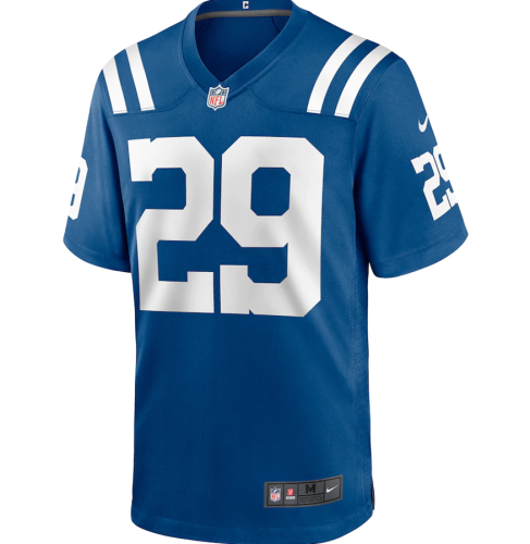 Hot Sale Men's Malik Hooker #29 Indianapolis Colts American Football Jersey Stitched