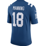 Hot Sale Men's Peyton Manning #18 Indianapolis Colts American Football Jersey Stitched
