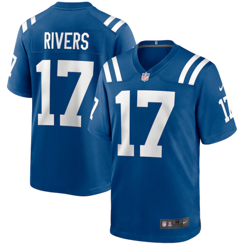 Hot Sale Men's Philip Rivers #17 Indianapolis Colts American Football Jersey Stitched