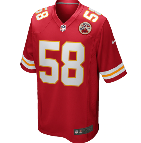 Hot Sale Len Dawson #16 Red Kansas City Chiefs American Football Jersey Stitched