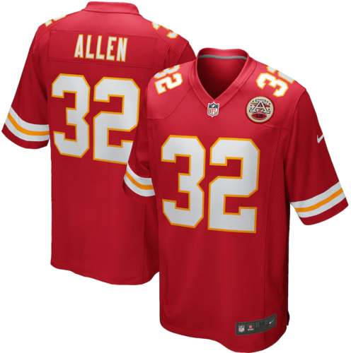 Hot Sale Marcus Allen #32 Red Kansas City Chiefs American Football Jersey Stitched
