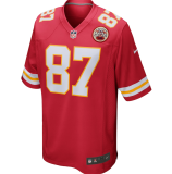 Hot Sale Travis Kelce #87 Red Kansas City Chiefs American Football Jersey Stitched