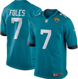 Hot Sale Foles #7 Jacksonville Jaguars American Football Jersey Stitched