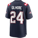 Hot Sale Stephon Gilmore #24 New England Patriots American Football Jersey Stitched