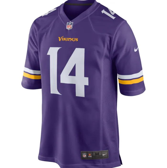 Hot Sale Stefon Diggs #14 Minnesota Vikings American Football Jersey Stitched