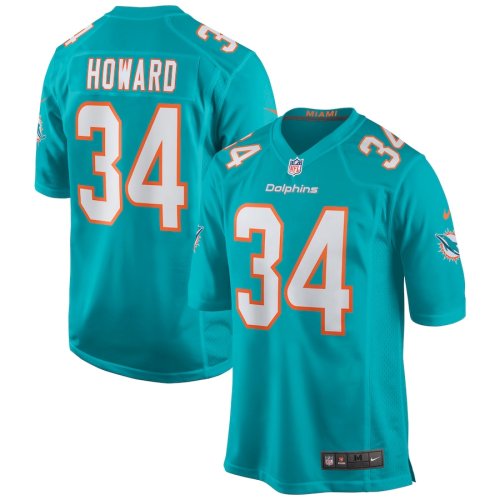 Hot Sale Jordan Howard #34 Miami Dolphins American Football Jersey Stitched