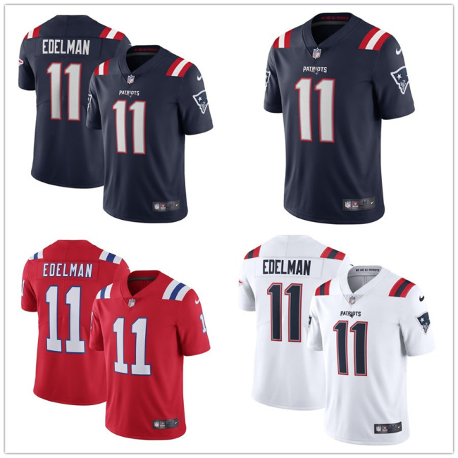 Hot Sale Julian Edelman #11 New England Patriots American Football Jersey Stitched