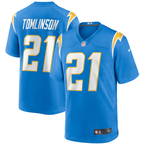 Hot Sale LaDainian Tomlinson #21 Los Angeles Chargers American Football Jersey Stitched