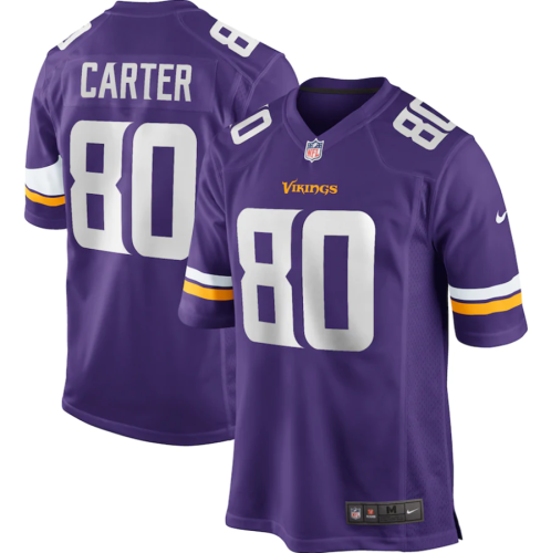 Hot Sale Cris Carter #80 Minnesota Vikings American Football Jersey Stitched