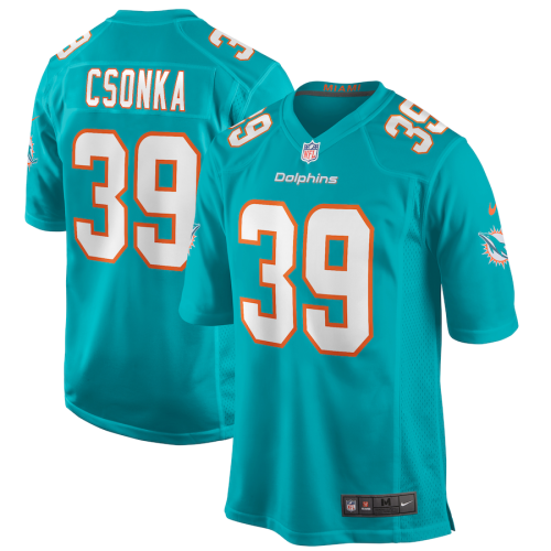 Hot Sale Larry Csonka #39 Miami Dolphins American Football Jersey Stitched