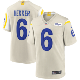 Hot Sale Johnny Hekker #6 Los Angeles Rams American Football Jersey Stitched