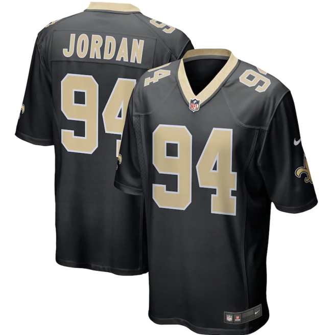 Hot Sale Cameron Jordan #94 New Orleans Saints American Football Jersey Stitched
