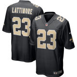 Hot Sale Marshon Lattimore #23  New Orleans Saints American Football Jersey Stitched