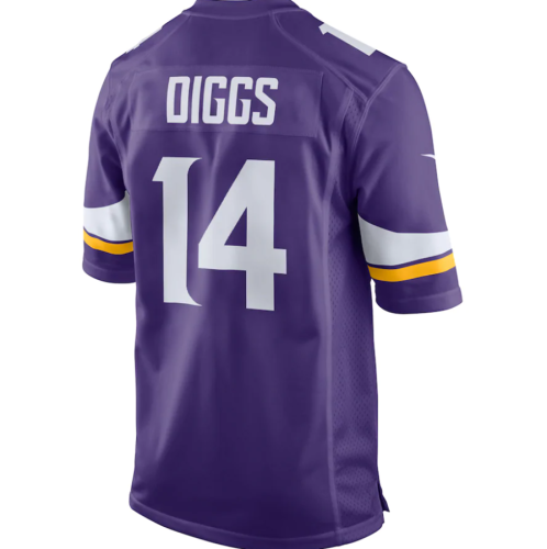 Hot Sale Stefon Diggs #14 Minnesota Vikings American Football Jersey Stitched