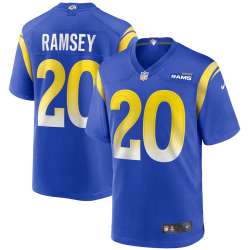 Hot Sale Jalen Ramsey #20 Los Angeles Rams American Football Jersey Stitched