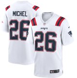 Hot Sale Sony Michel #26 New England Patriots American Football Jersey Stitched