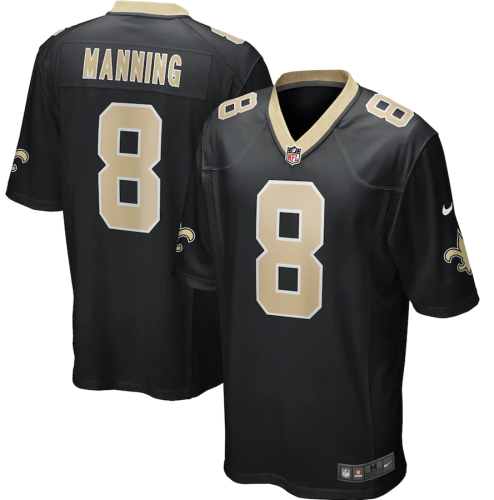 Hot Sale Archie Manning #8 New Orleans Saints American Football Jersey Stitched