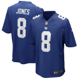 Hot Sale Daniel Jones #8 New York Giants American Football Jersey Stitched 