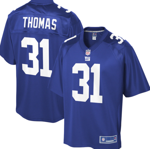 Hot Sale Michael Thomas #31 New York Giants American Football Jersey Stitched 