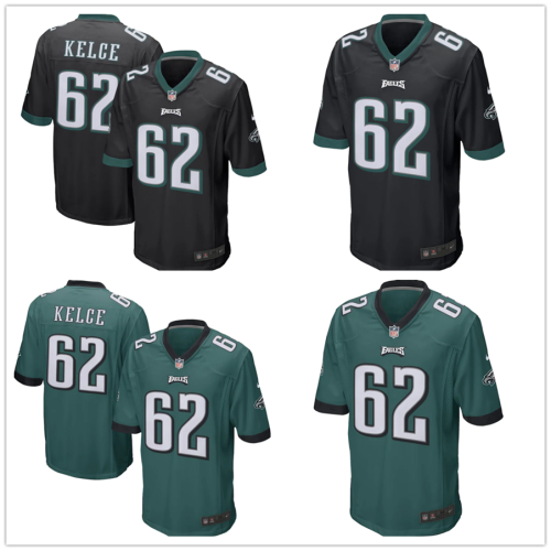 Hot Sale Jason Kelce #62  Philadelphia Eagles American Football Jersey Stitched