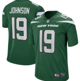 Hot Sale Keyshawn Johnson #19 New York Jets American Football Jersey Stitched 