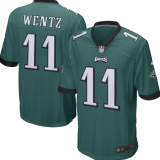 Hot Sale Carson Wentz #11 Philadelphia Eagles American Football Jersey Stitched