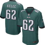 Hot Sale Jason Kelce #62  Philadelphia Eagles American Football Jersey Stitched