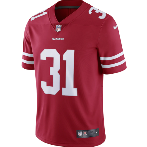 Hot Sale Raheem Mostert #31 San Francisco 49ers American Football Jersey Stitched