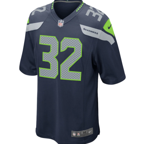 Hot Sale Chris Carson #32 Seattle Seahawks American Football Jersey Stitched
