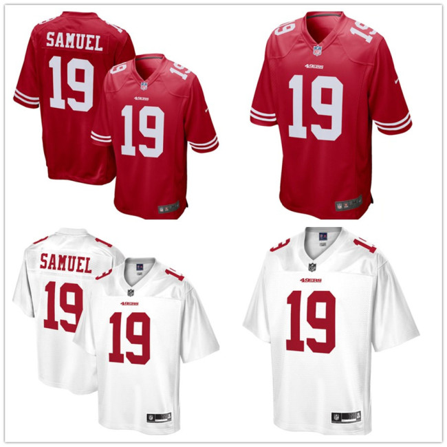 Hot Sale Deebo Samuel #19 San Francisco 49ers American Football Jersey Stitched