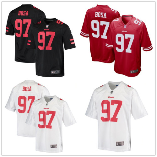 Hot Sale Nick Bosa #97 San Francisco 49ers American Football Jersey Stitched