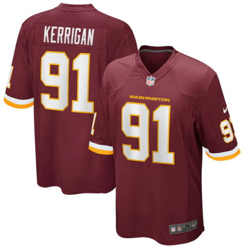 Hot Sale Ryan Kerrigan #91 red Washington Football Team American Football Jersey Stitched