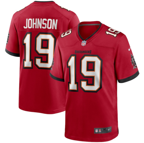 Hot Sale Keyshawn Johnson #19 Tampa Bay Buccaneers American Football Jersey Stitched
