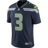 Hot Sale Russell Wilson #3 navy Seattle Seahawks American Football Jersey Stitched