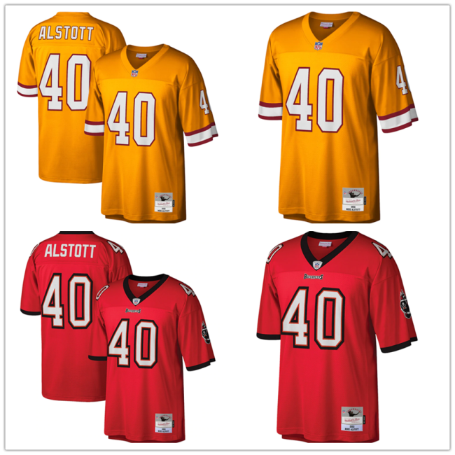 Hot Sale Mike Alstott #40 Tampa Bay Buccaneers American Football Jersey Stitched