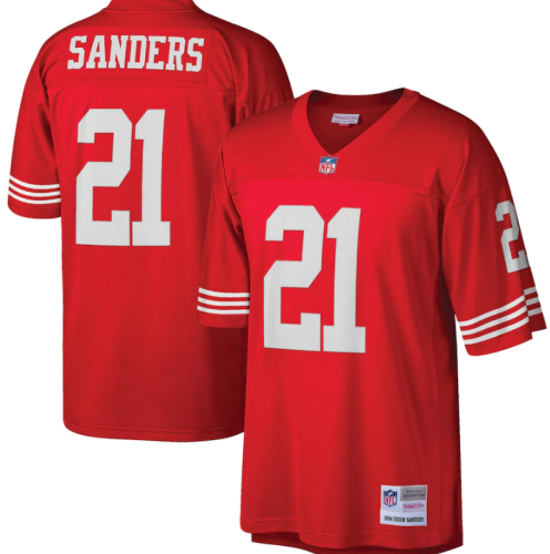 Hot Sale Deion Sanders #21 San Francisco 49ers American Football Jersey Stitched
