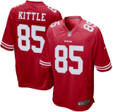 Hot Sale George Kittle # 85 San Francisco 49ers American Football Jersey Stitched