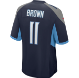 Hot Sale AJ Brown #11 Tennessee Titans American Football Jersey Stitched