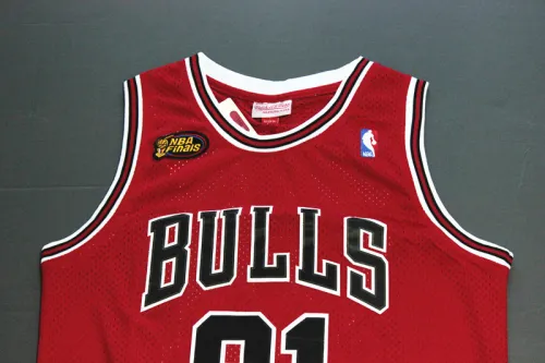 Retro Popular Dennis Rodman #91 Chicago Bulls Basketball Jersey 