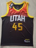 Hot Sale Donovan Mitchell #45 Utah Jazz Basketball Jersey